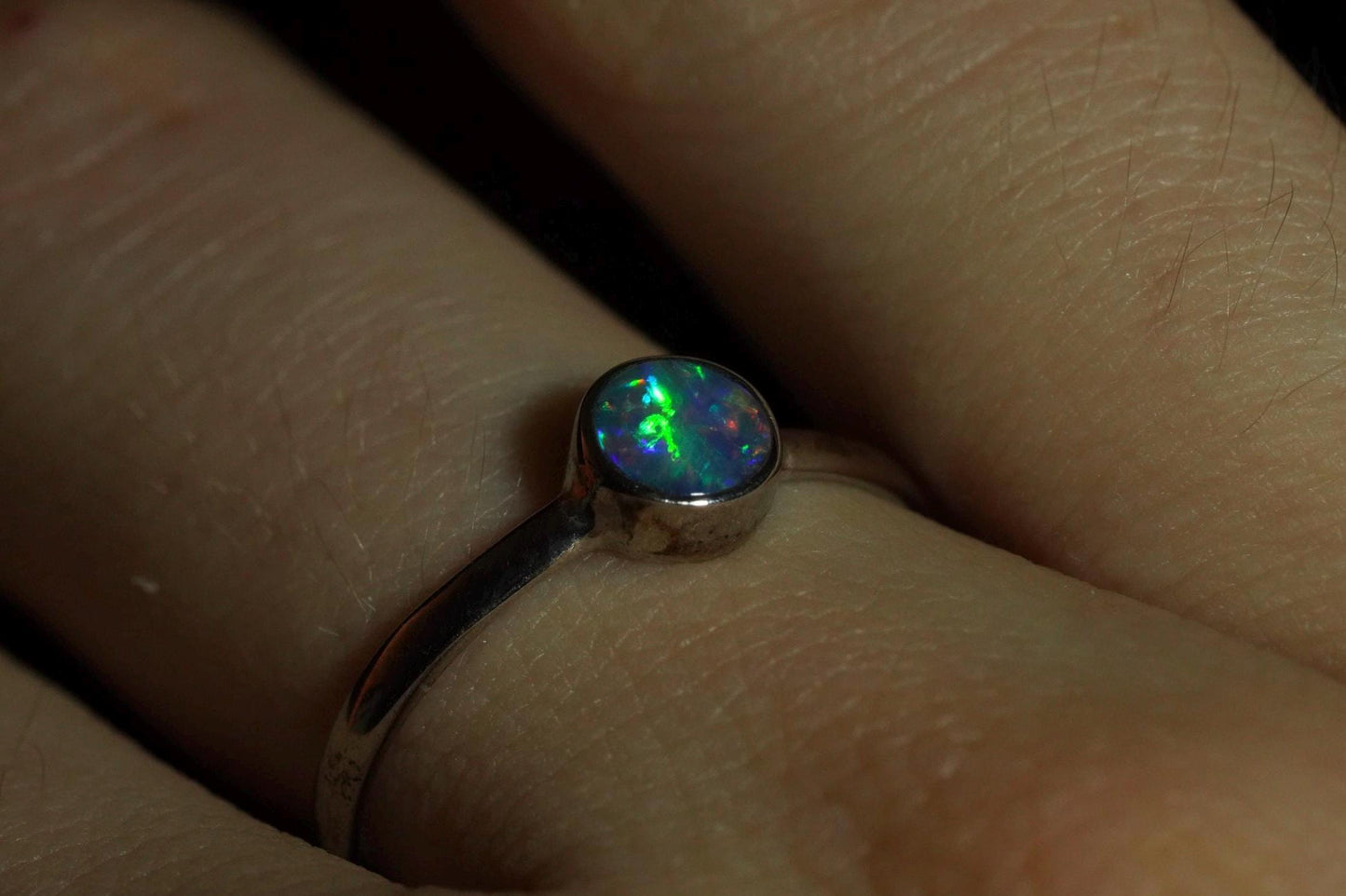 Australian Opal Ring Size 7