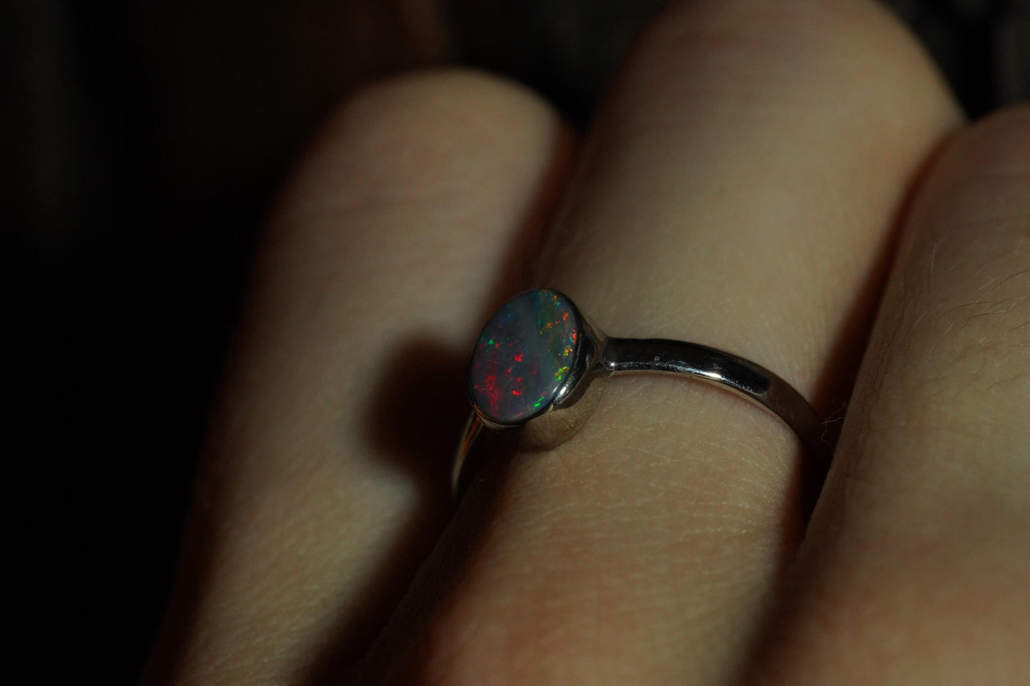 Australian Opal Ring Size 7