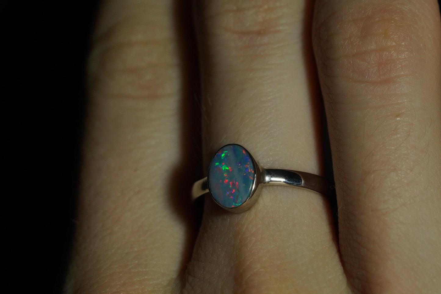 Australian Opal Ring Size 7