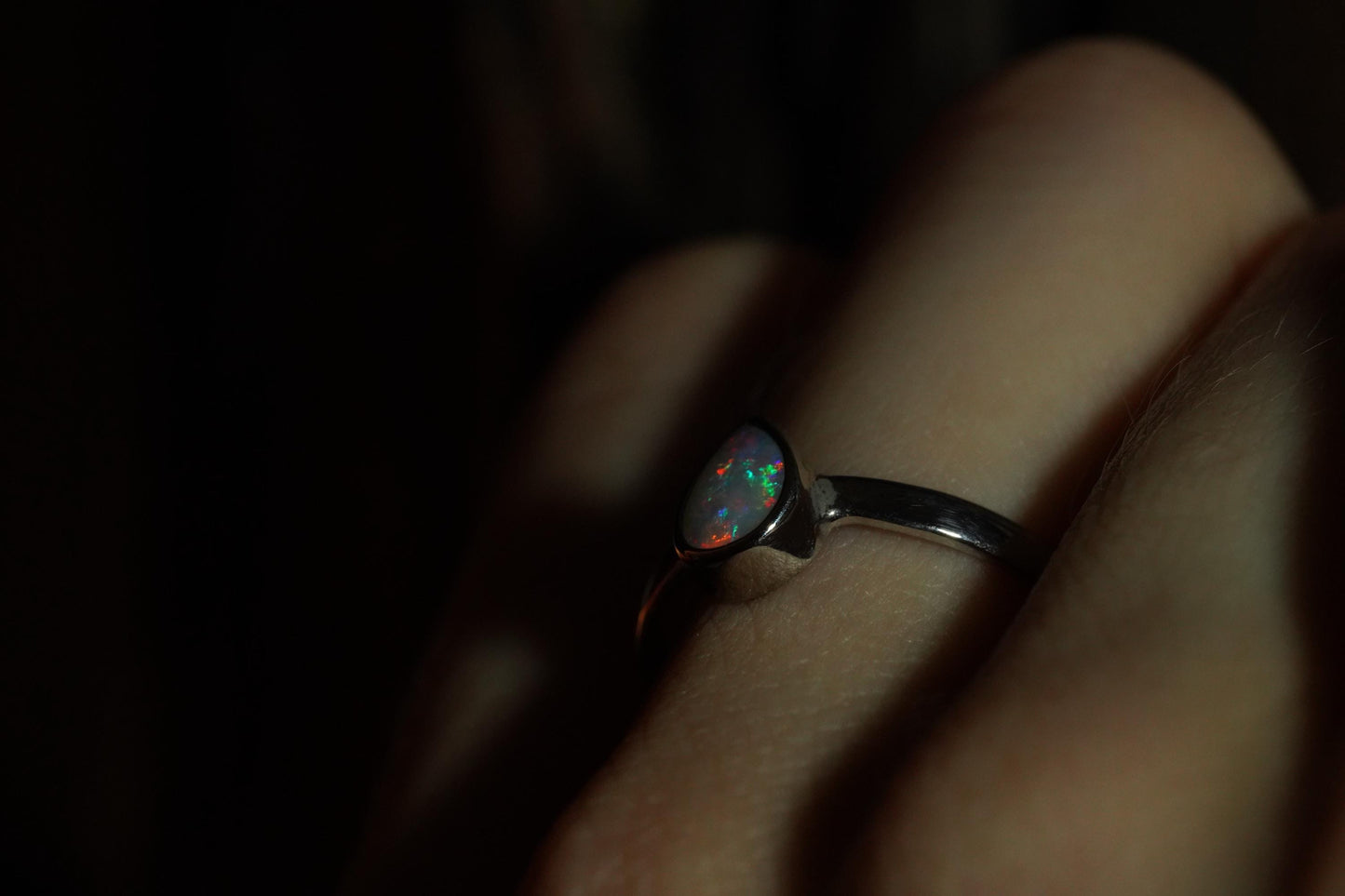 Australian Opal Ring Size 7