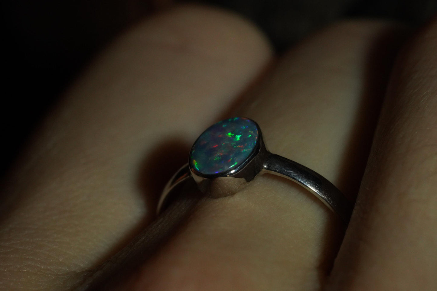 Australian Opal Ring Size 7