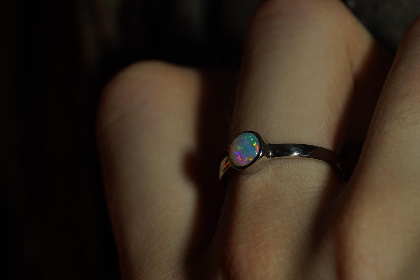 Australian Opal Ring Size 7