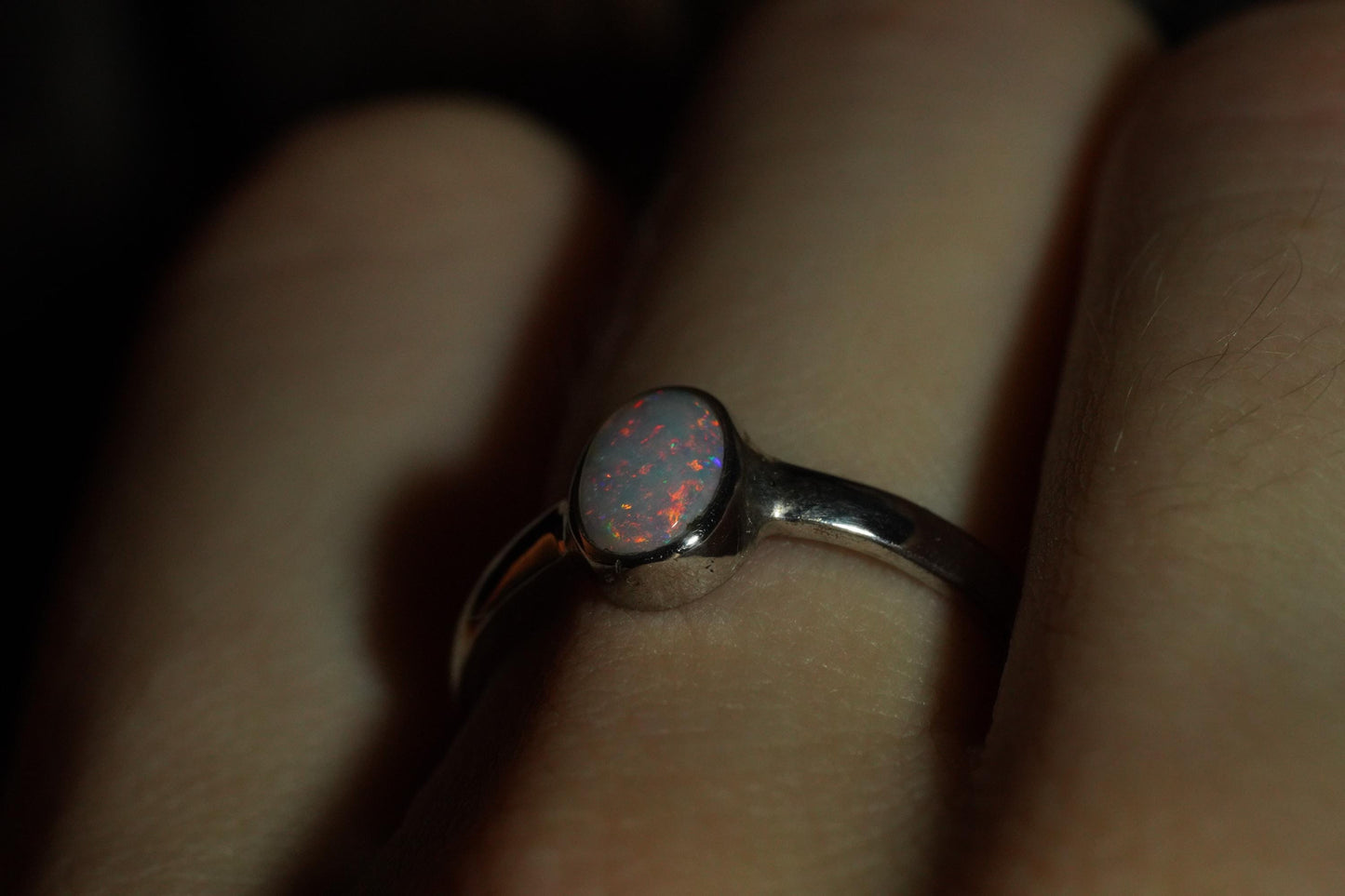 Australian Opal Ring Size 7