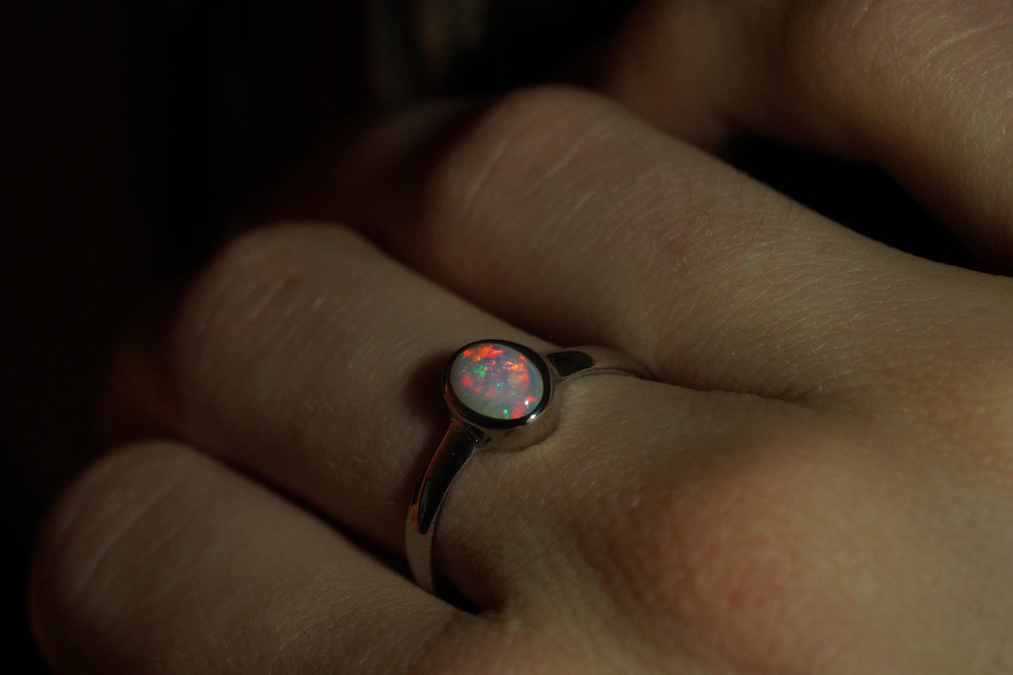 Australian Opal Ring Size 7