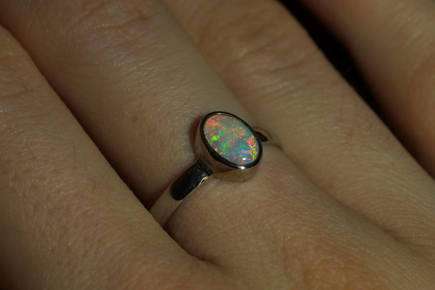 Australian Opal Ring Size 7