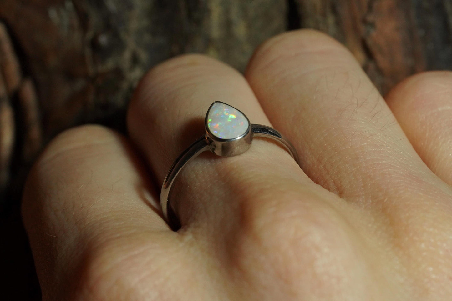 Australian Opal Ring Size 7