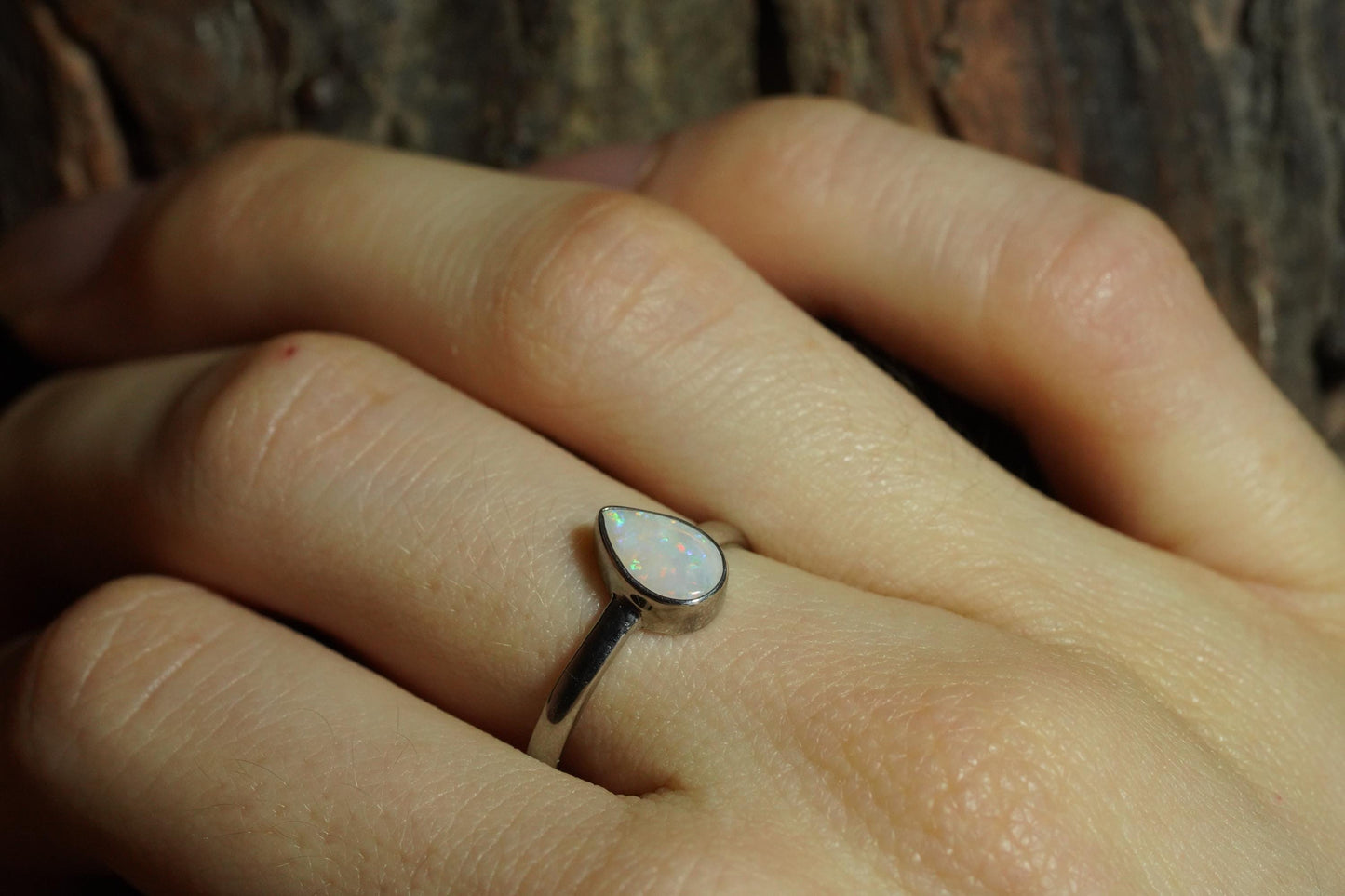 Australian Opal Ring Size 7