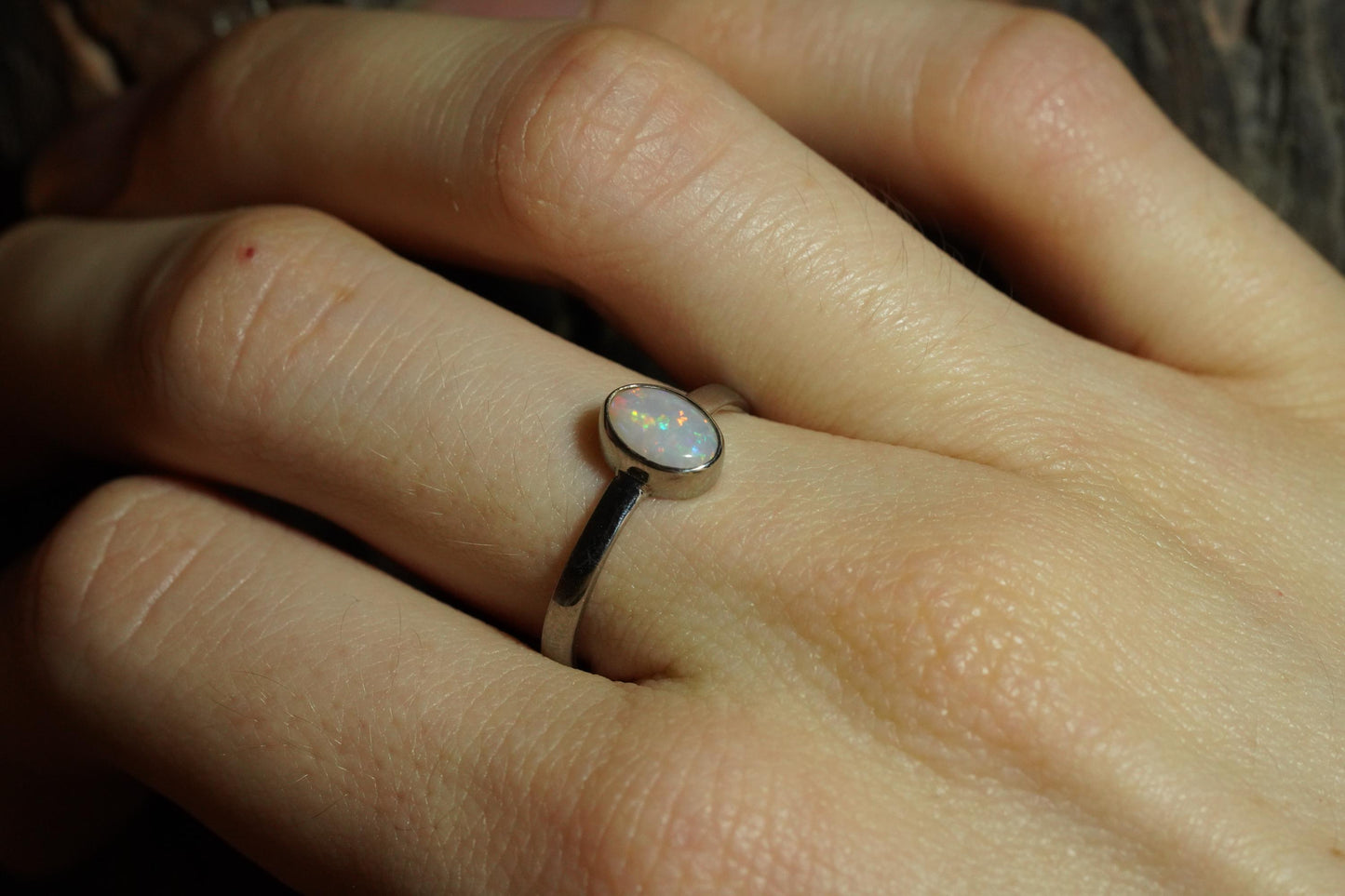Australian Opal Ring Size 7