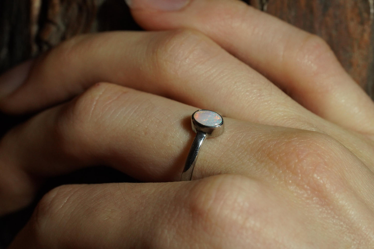 Australian Opal Ring Size 7