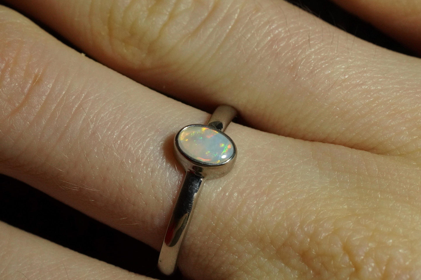 Australian Opal Ring Size 7