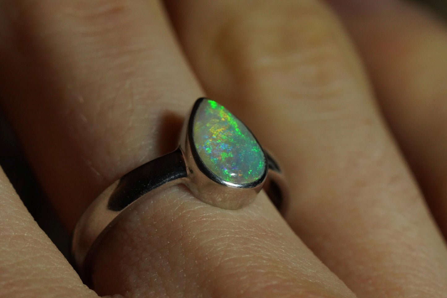 Australian Opal Ring Size 7
