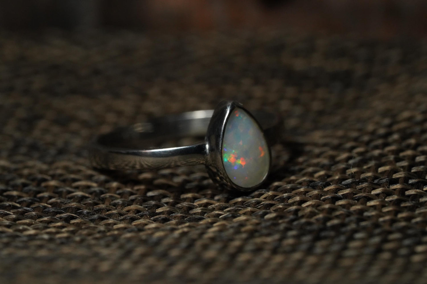 Australian Opal Ring Size 5