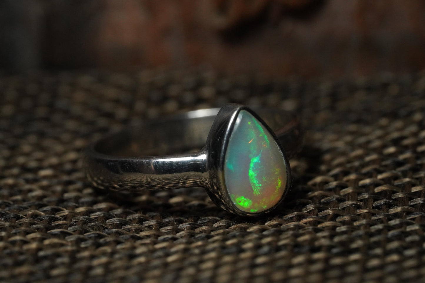 Australian Opal Ring Size 5