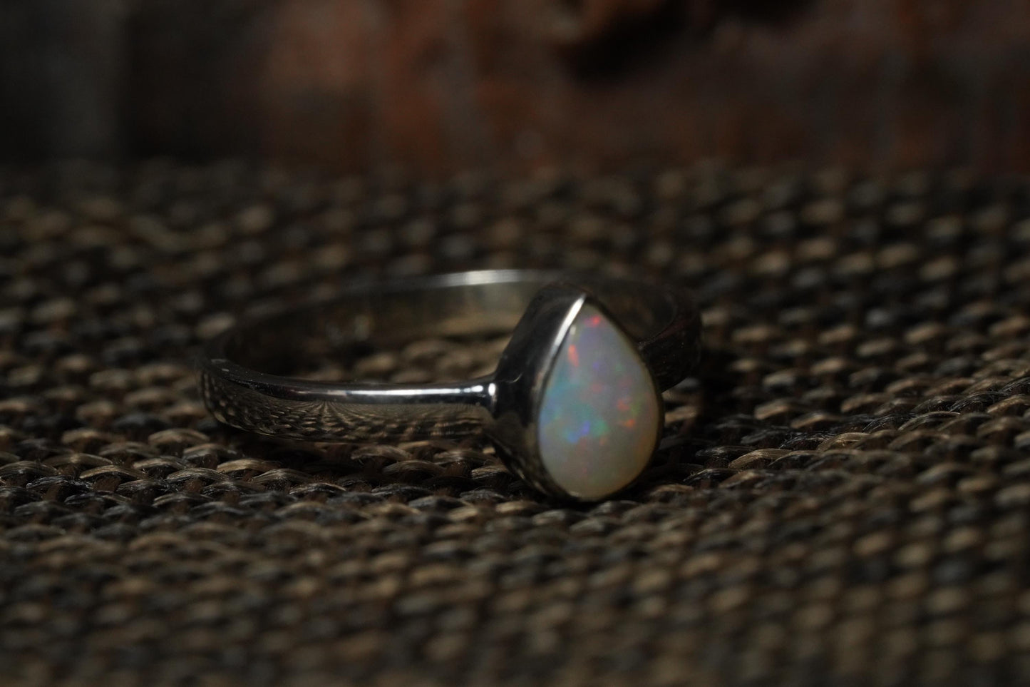 Australian Opal Ring Size 5