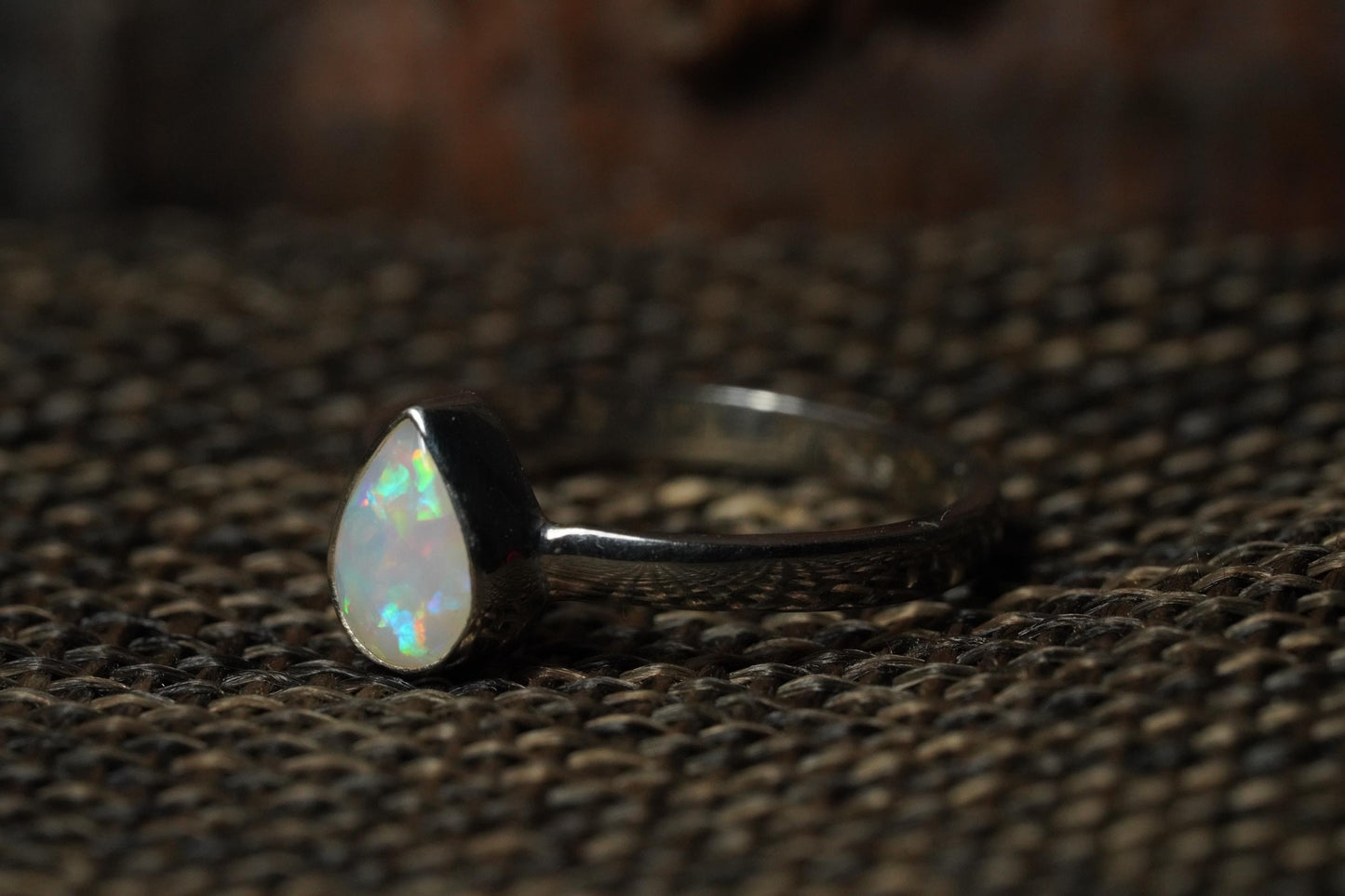 Australian Opal Ring Size 5