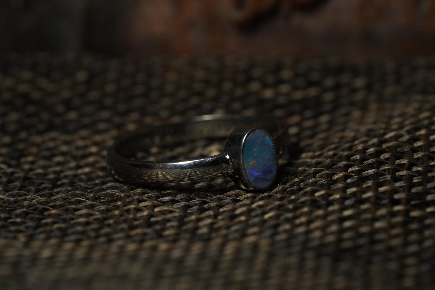 Australian Opal Ring Size 5