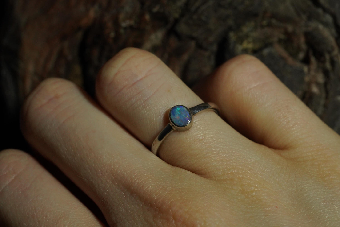 Australian Opal Ring Size 5