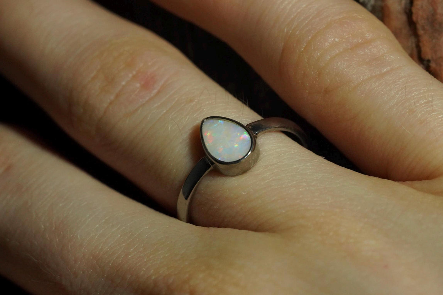 Australian Opal Ring Size 5