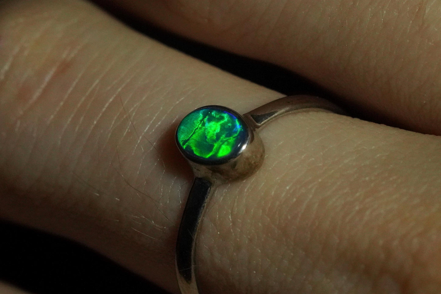 Australian Opal Ring Size 6