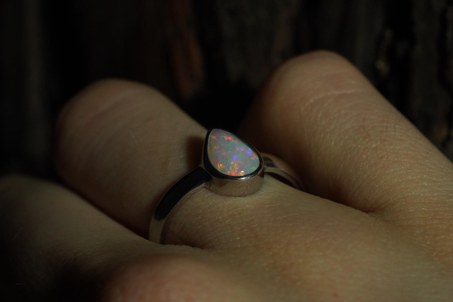 Australian Opal Ring Size 6