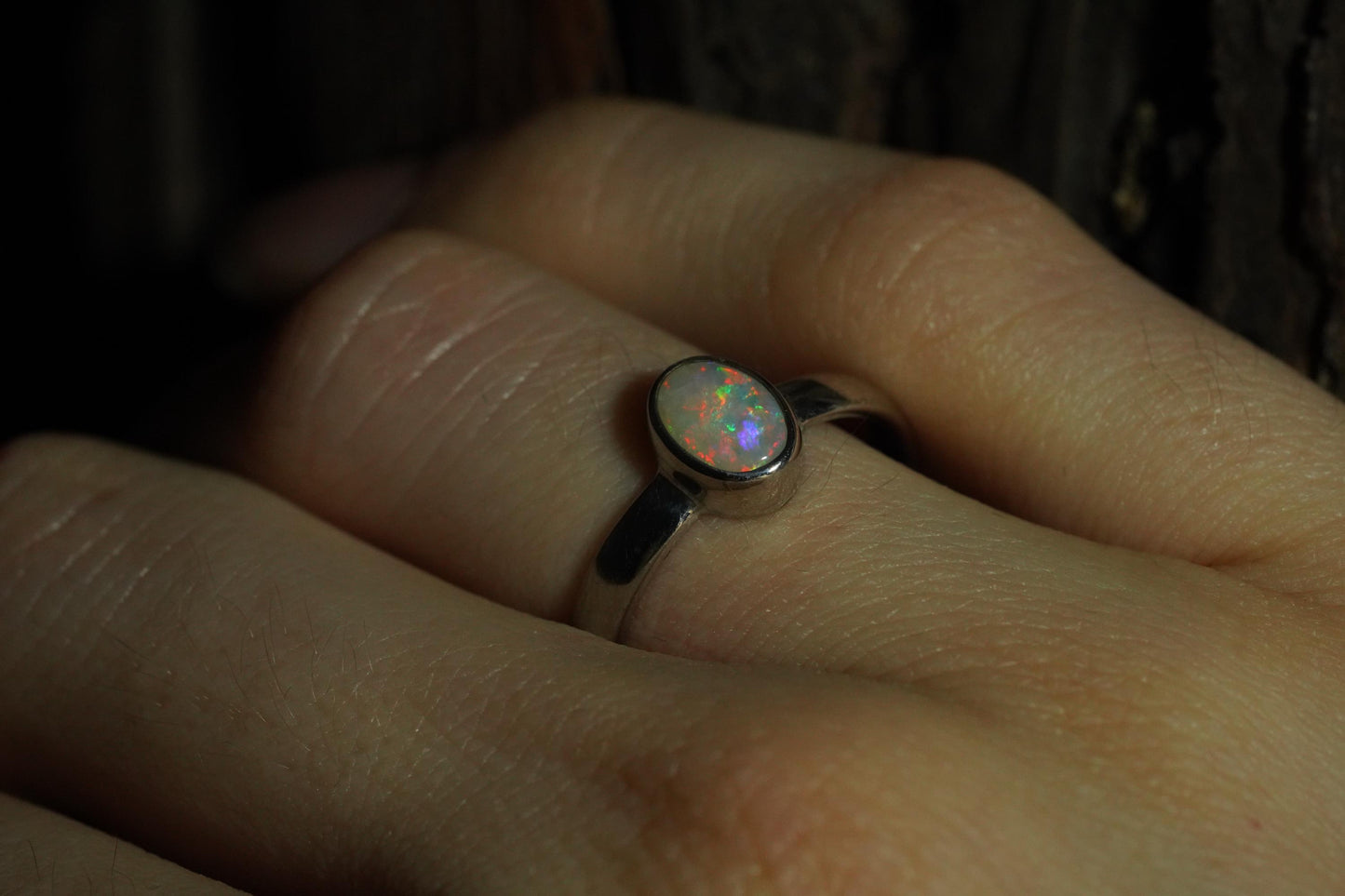 Australian Opal Ring Size 6