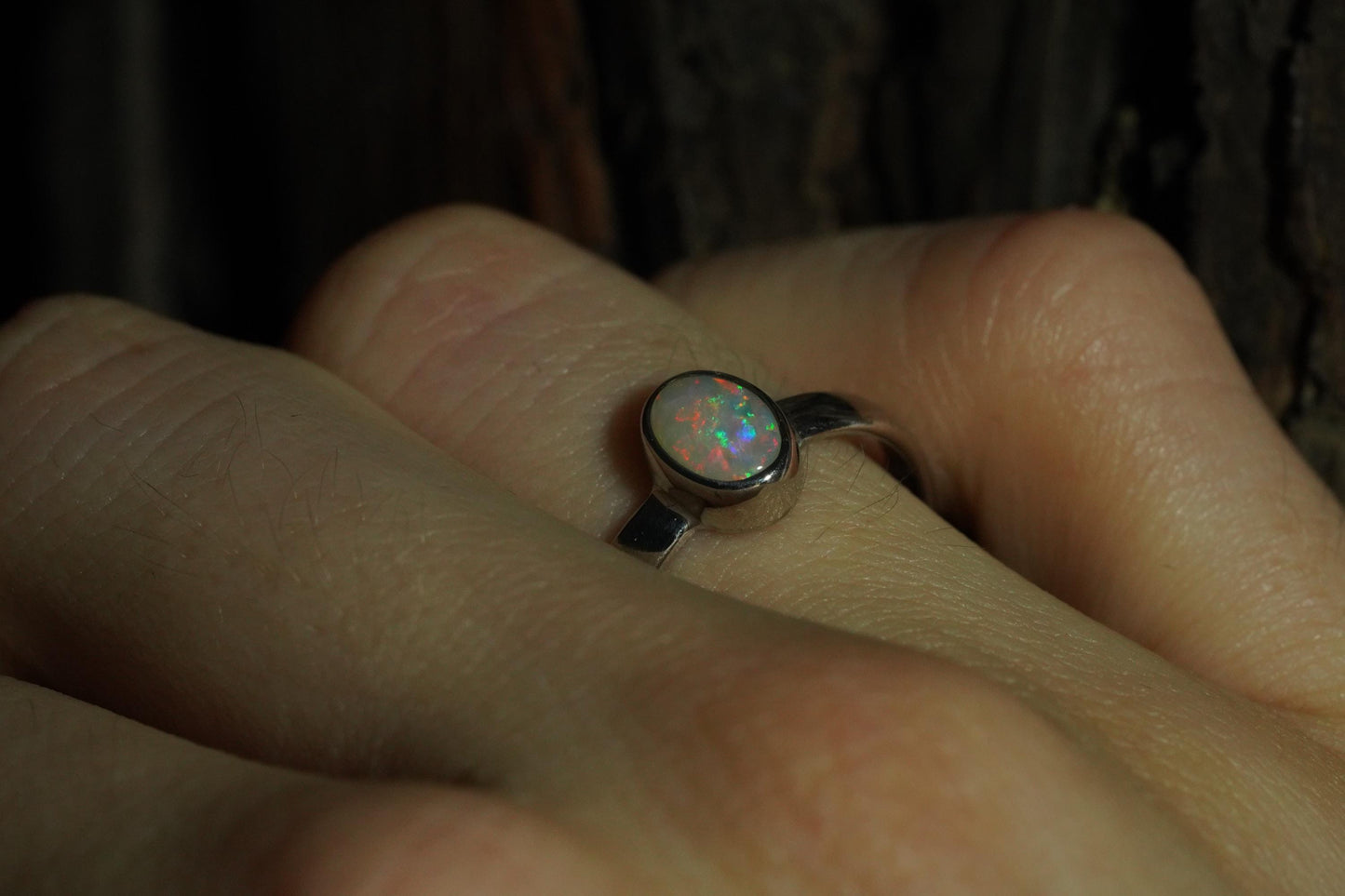 Australian Opal Ring Size 6
