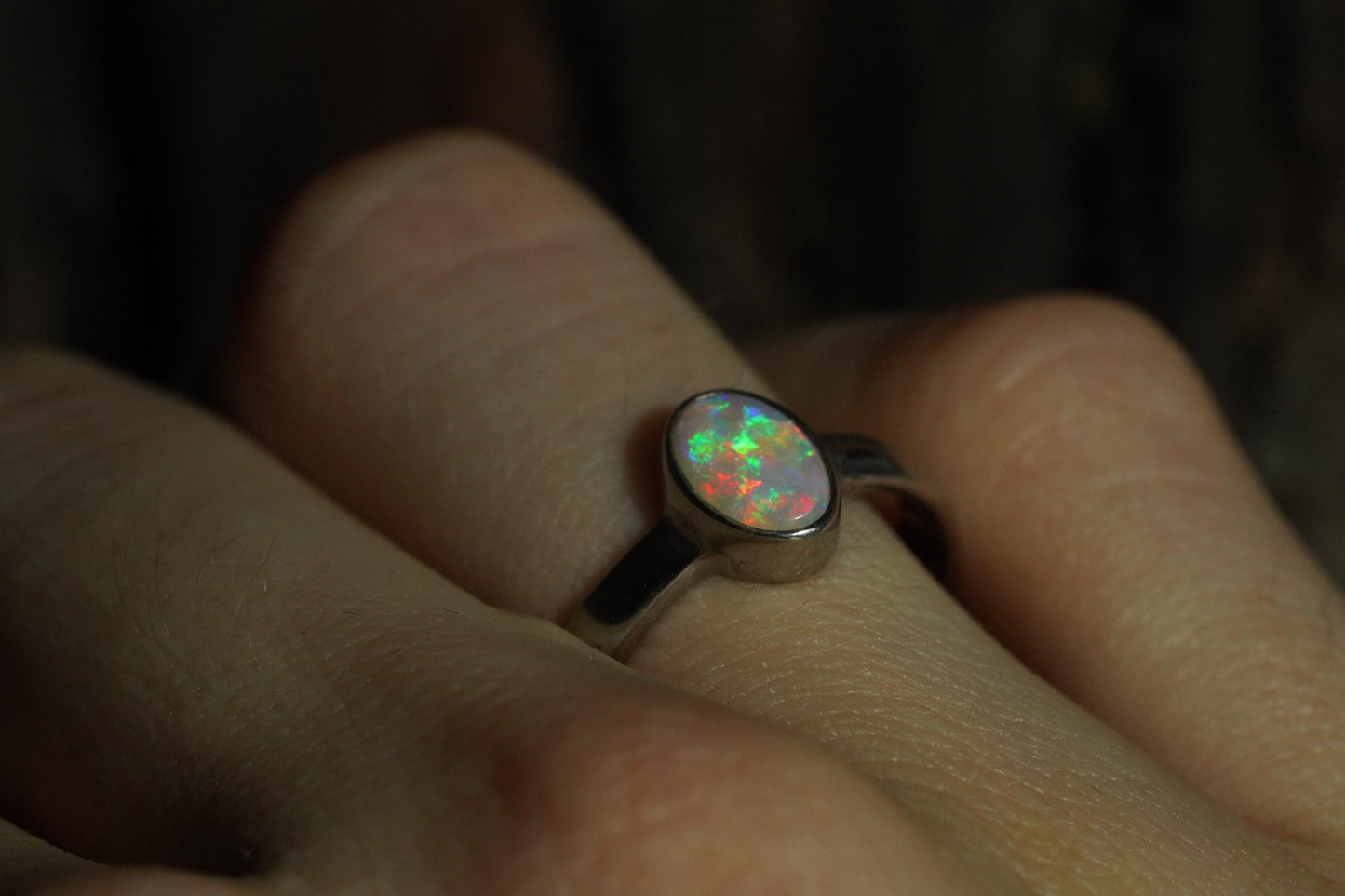 Australian Opal Ring Size 6