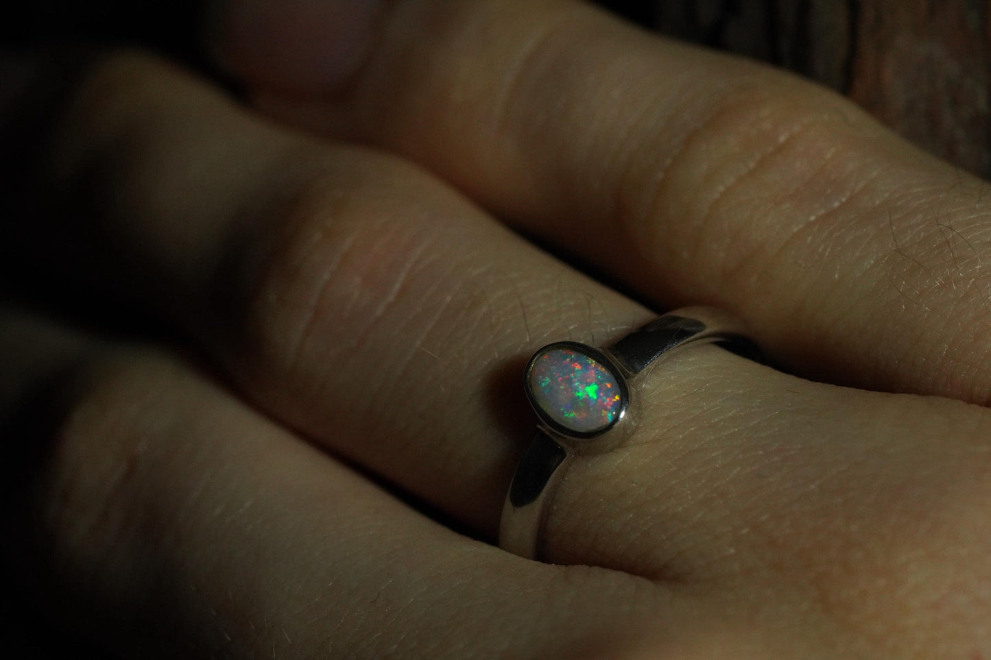 Australian Opal Ring Size 6