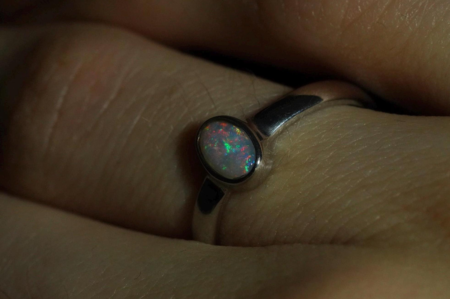 Australian Opal Ring Size 6