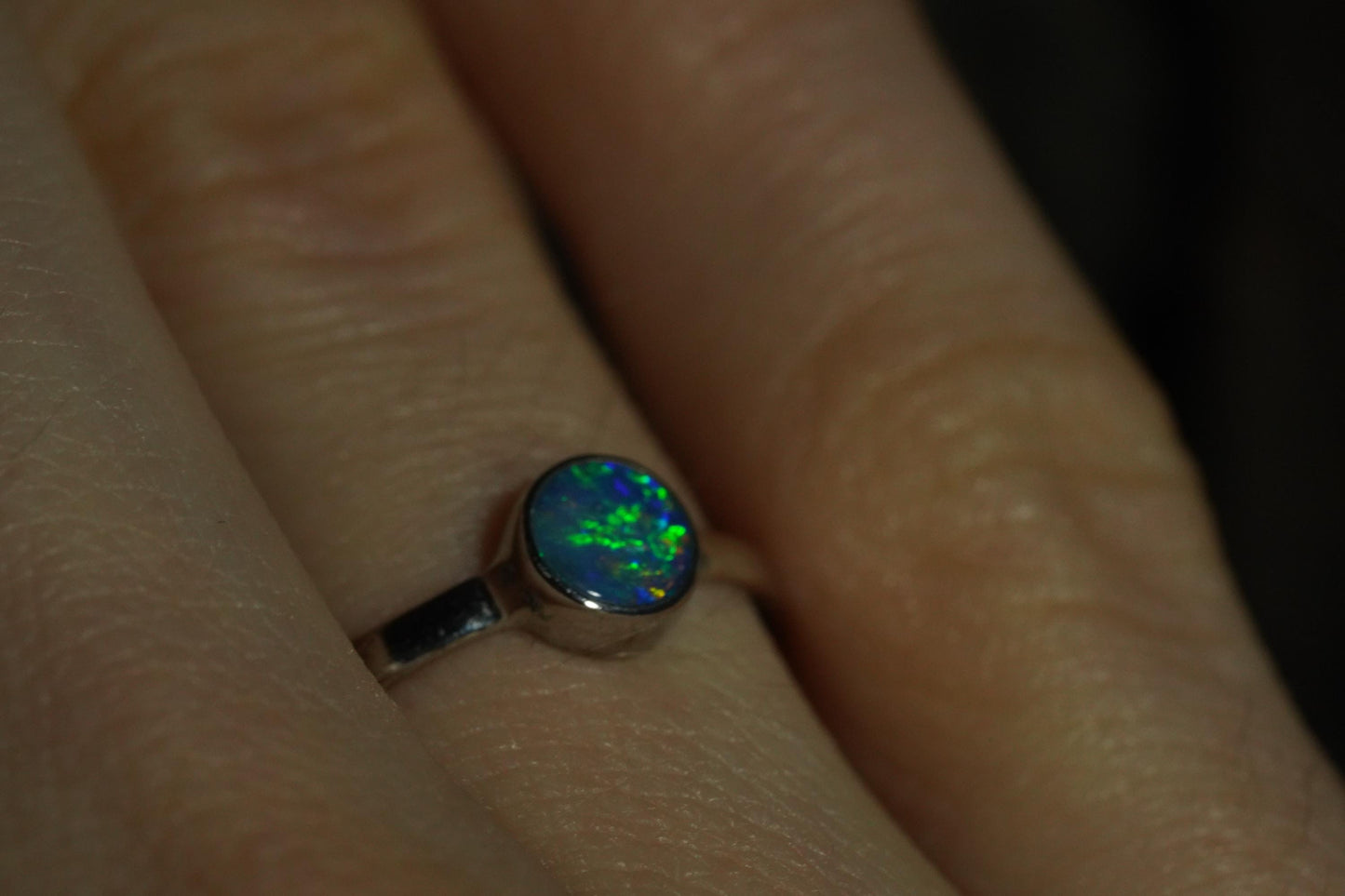 Australian Opal Ring Size 6