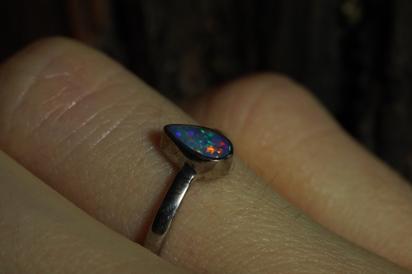 Australian Opal Ring Size 6