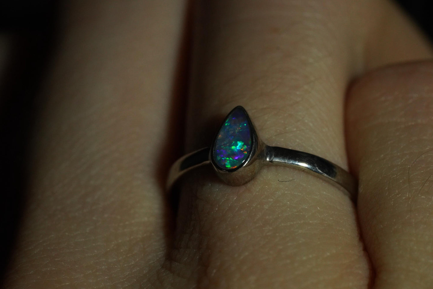 Australian Opal Ring Size 6