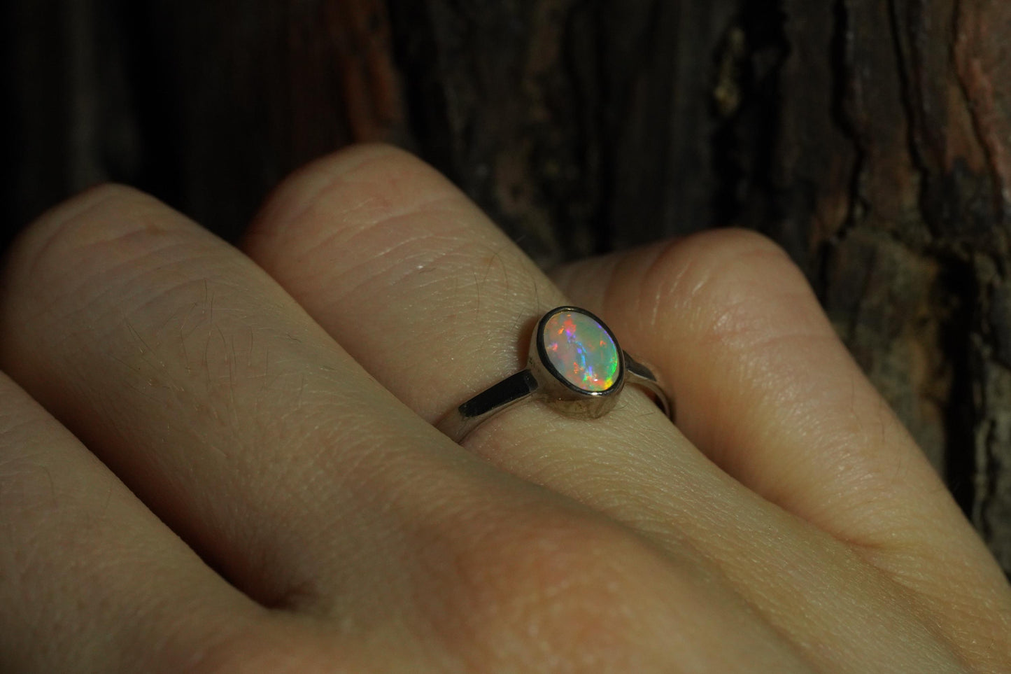 Australian Opal Ring Size 6