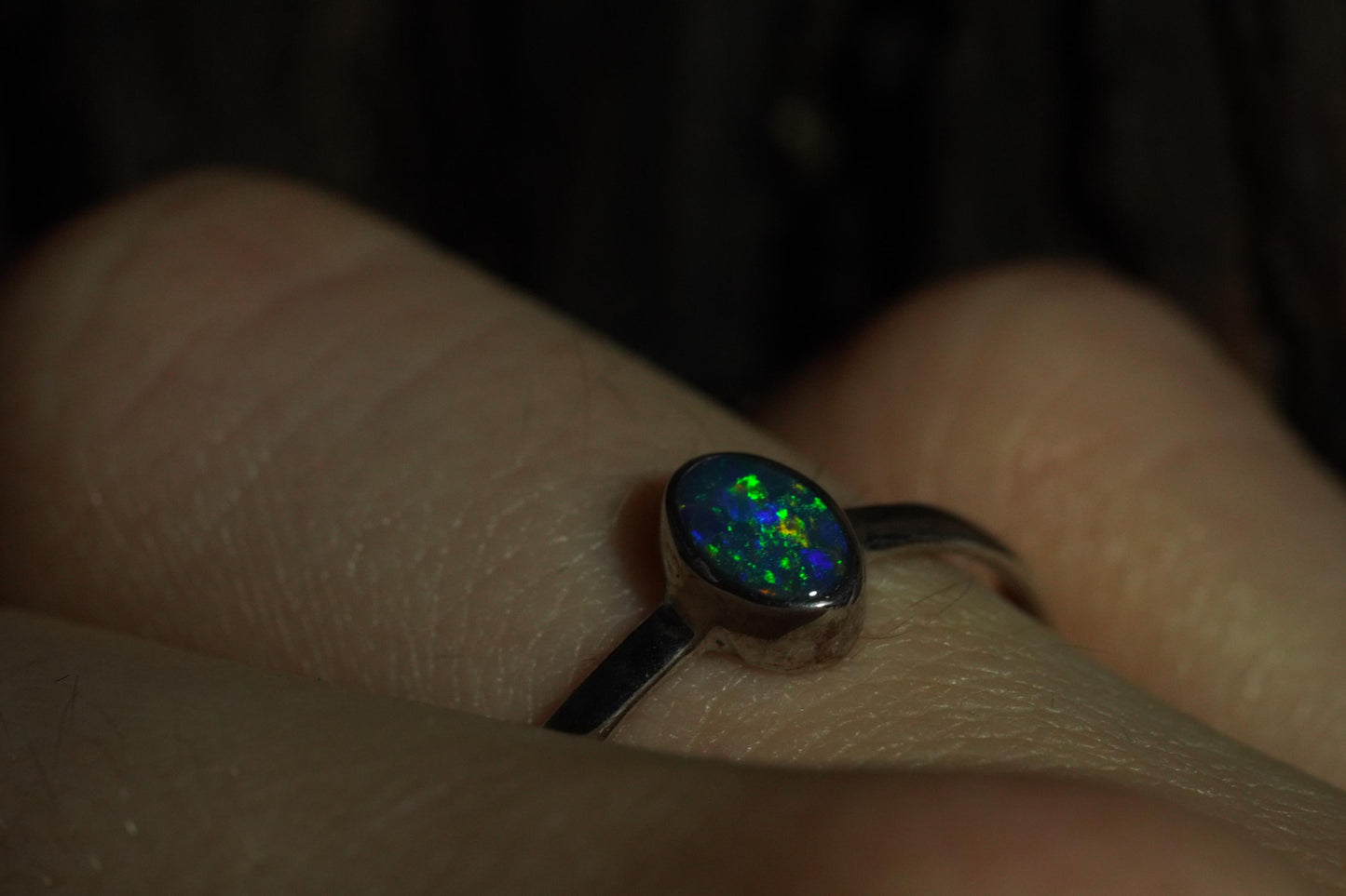 Australian Opal Ring Size 6