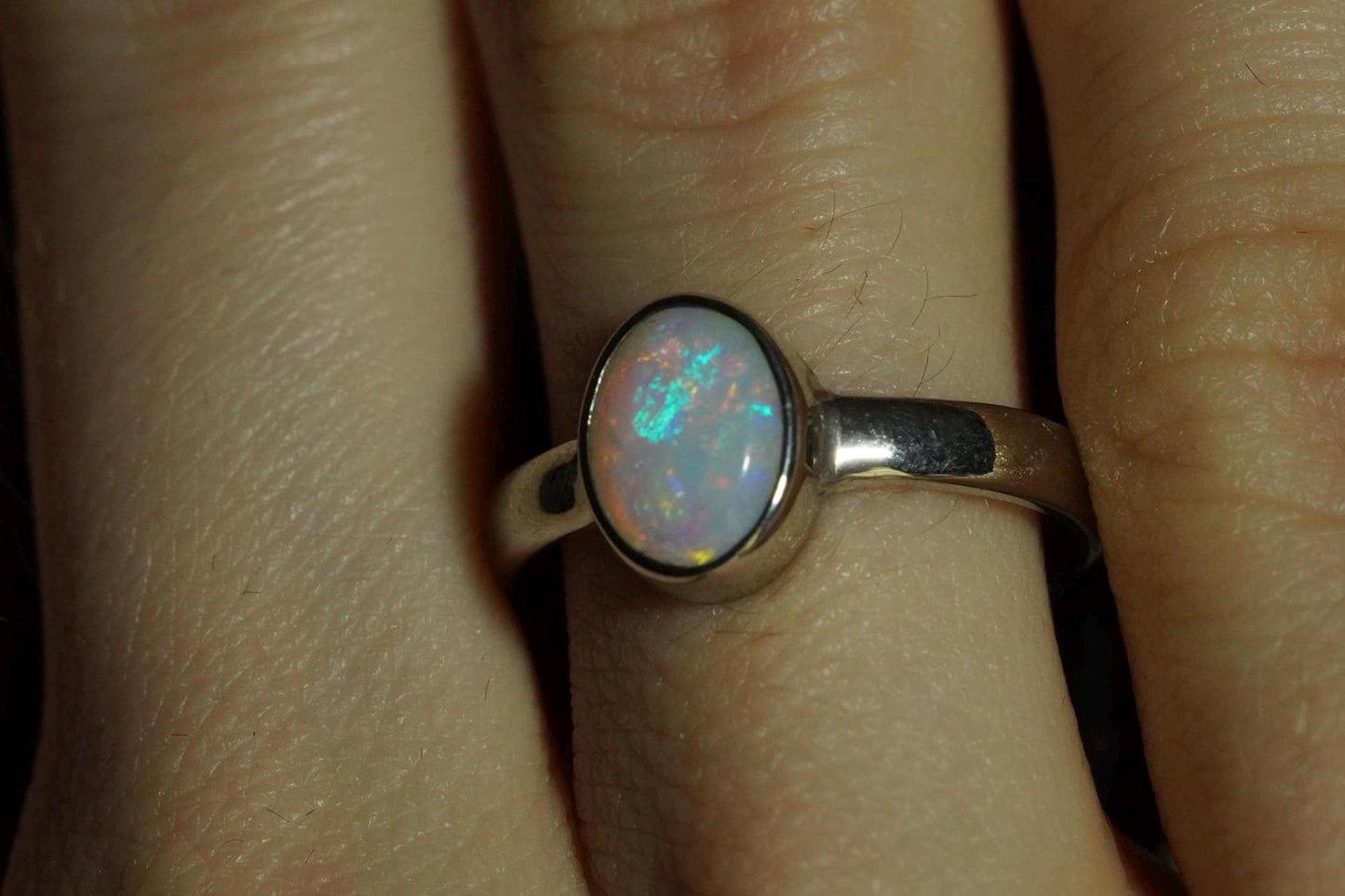 Australian Opal Ring Size 6