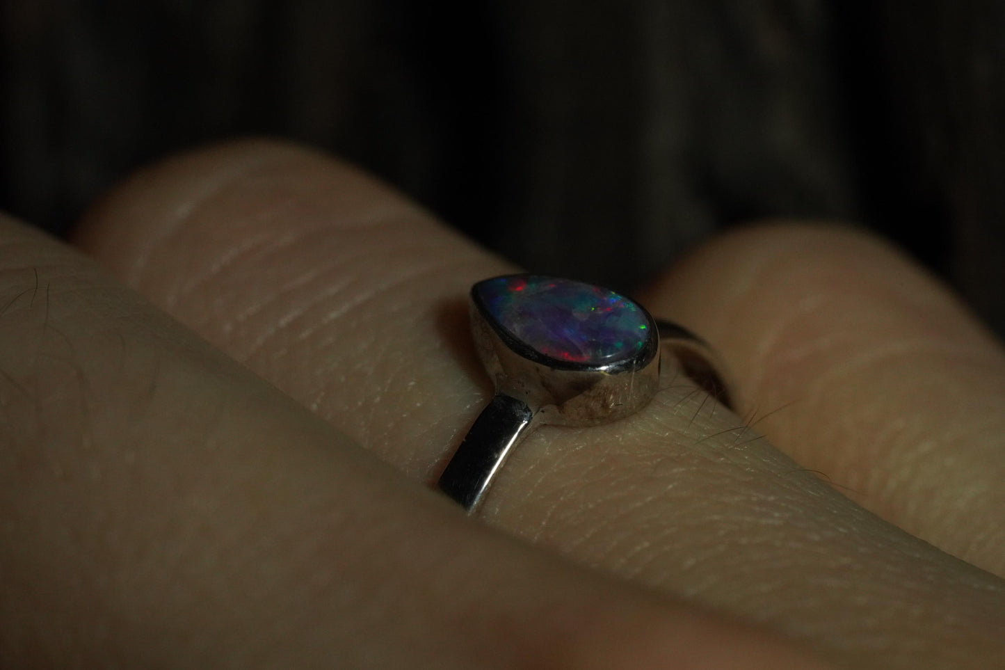 Australian Opal Ring Size 6