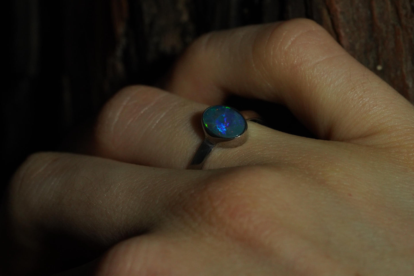 Australian Opal Ring Size 6