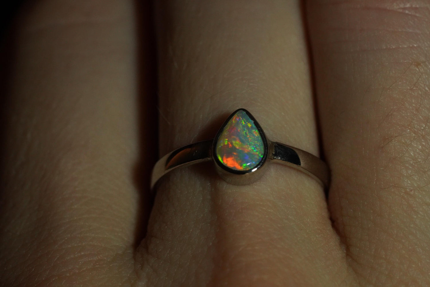 Australian Opal Ring Size 7