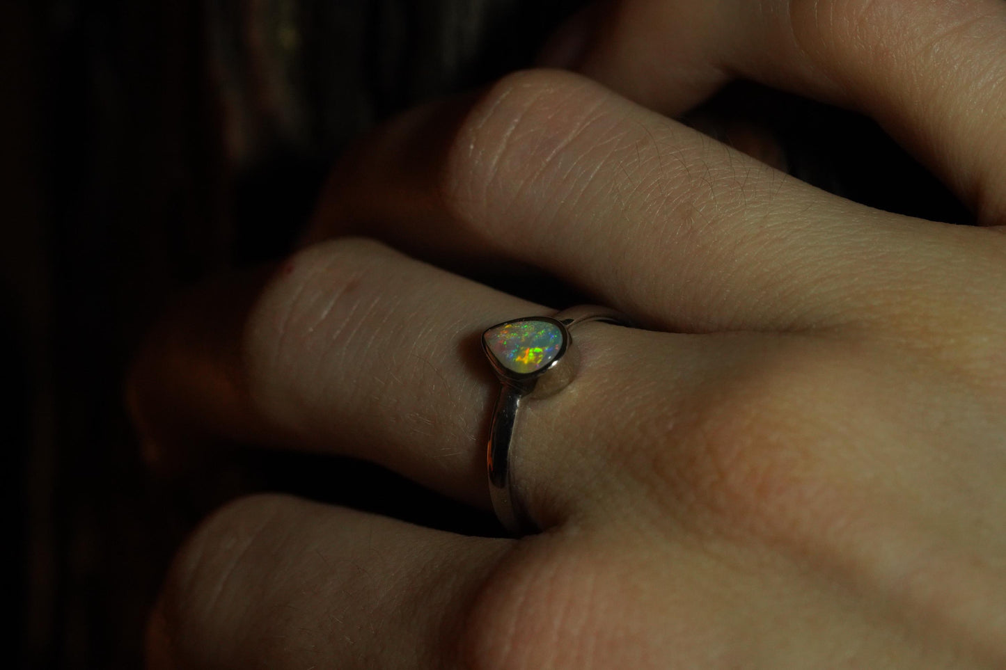 Australian Opal Ring Size 7