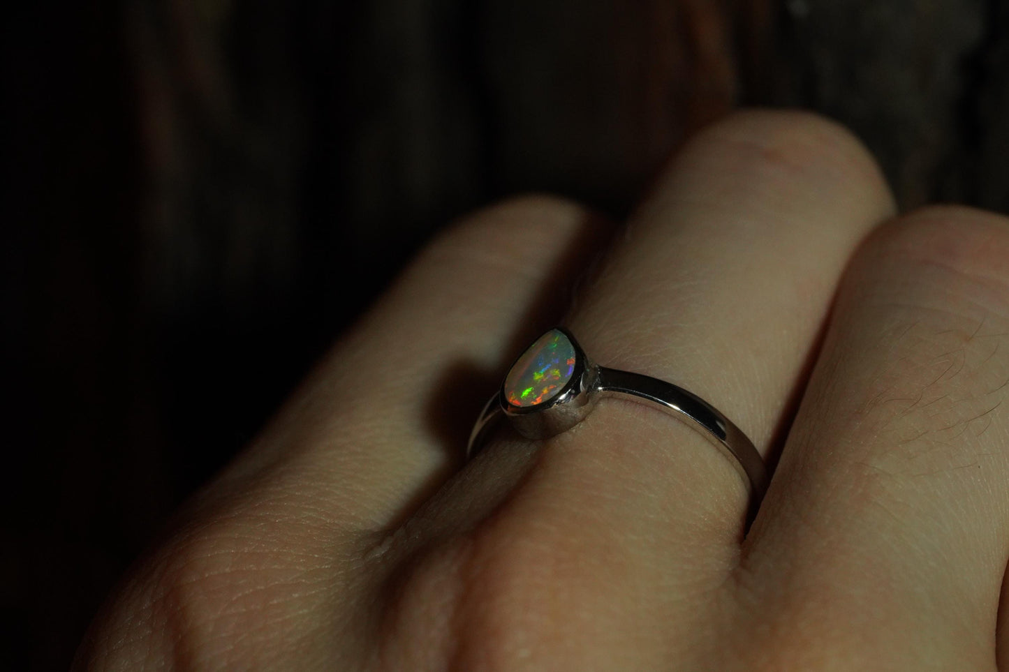 Australian Opal Ring Size 7