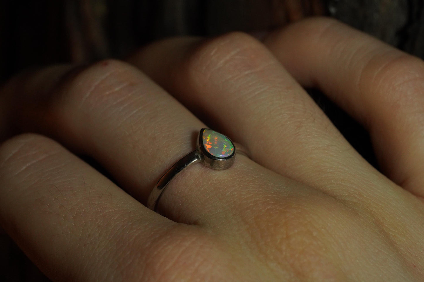 Australian Opal Ring Size 7