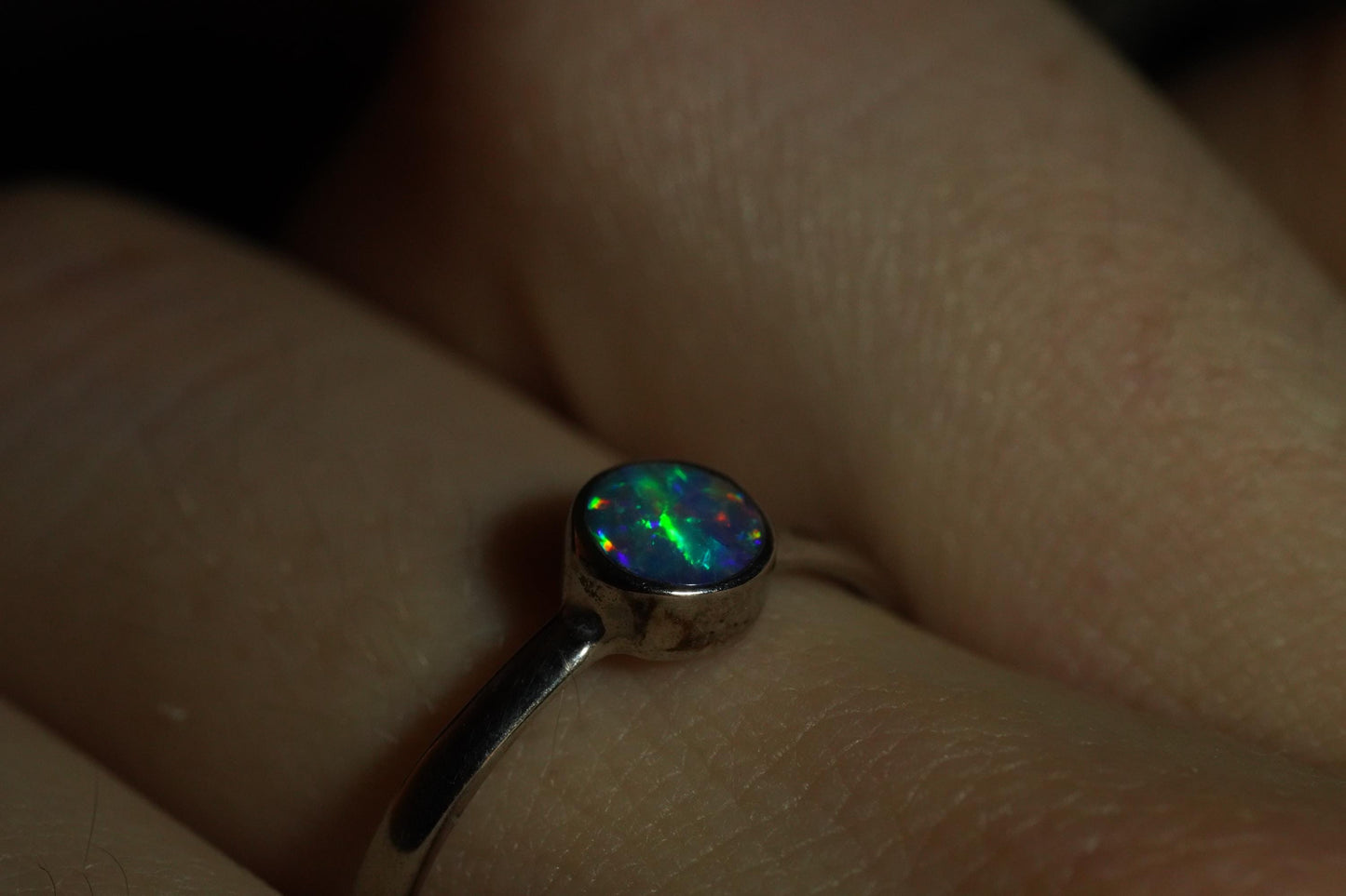Australian Opal Ring Size 7
