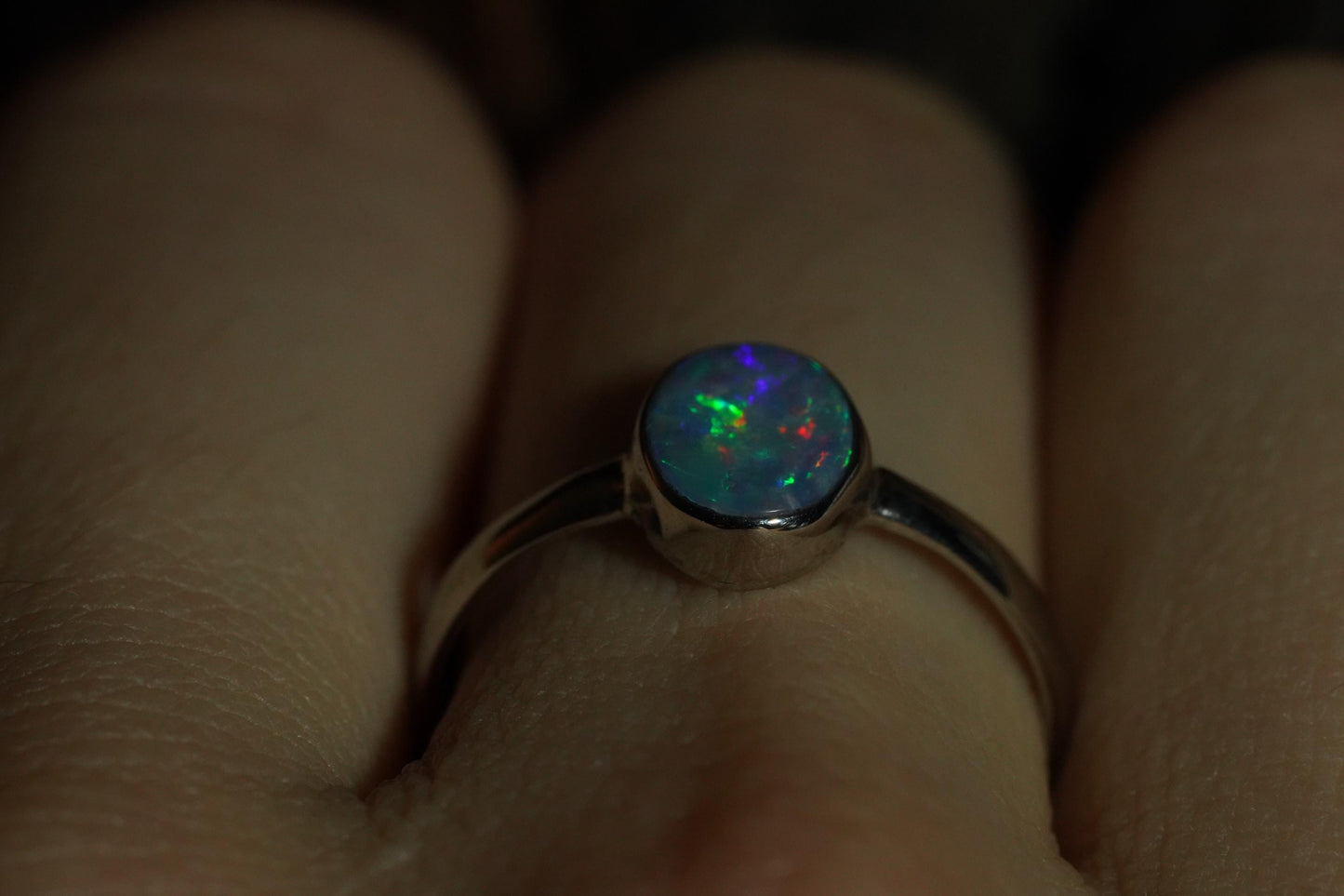 Australian Opal Ring Size 7