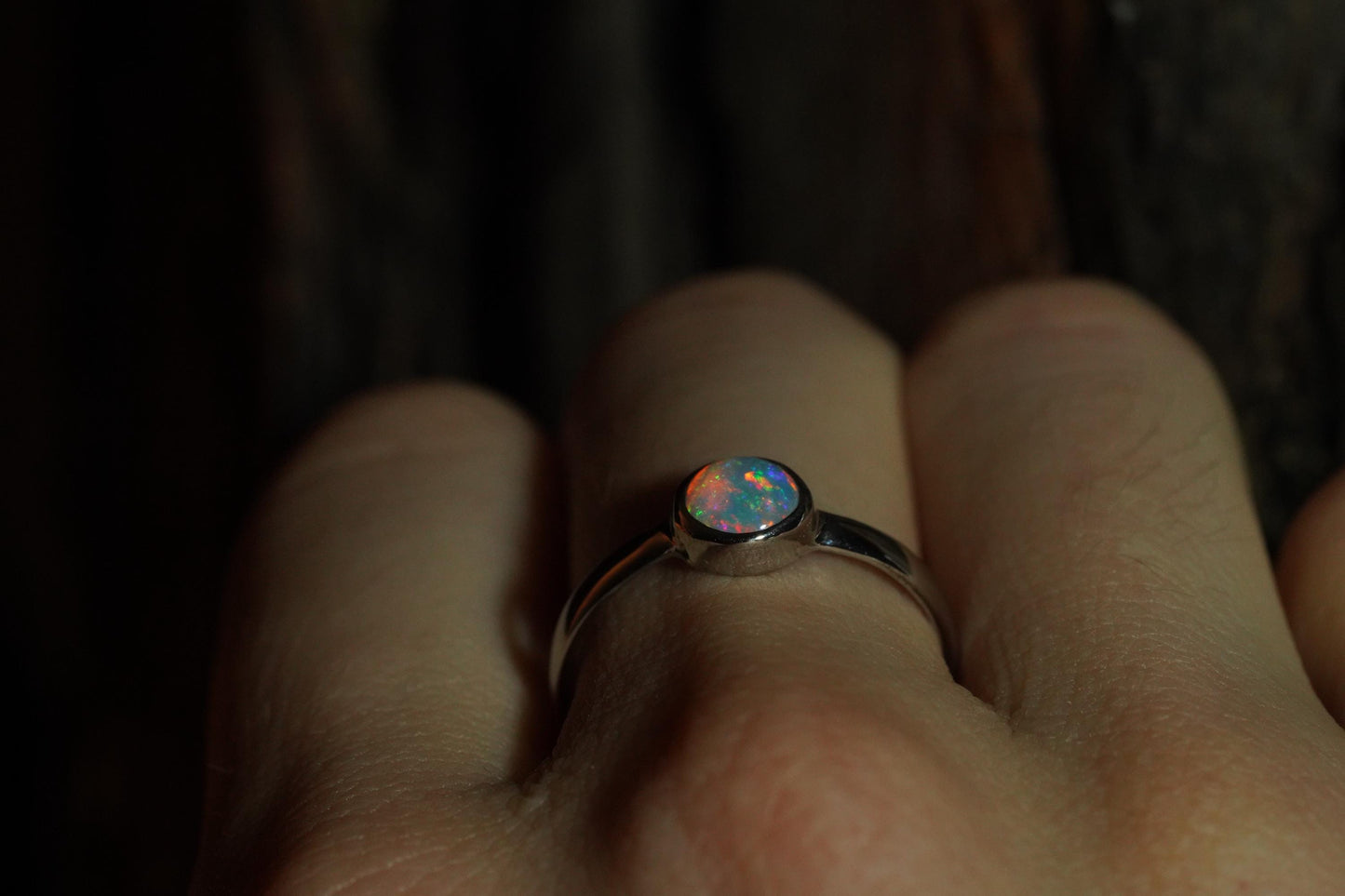 Australian Opal Ring Size 7