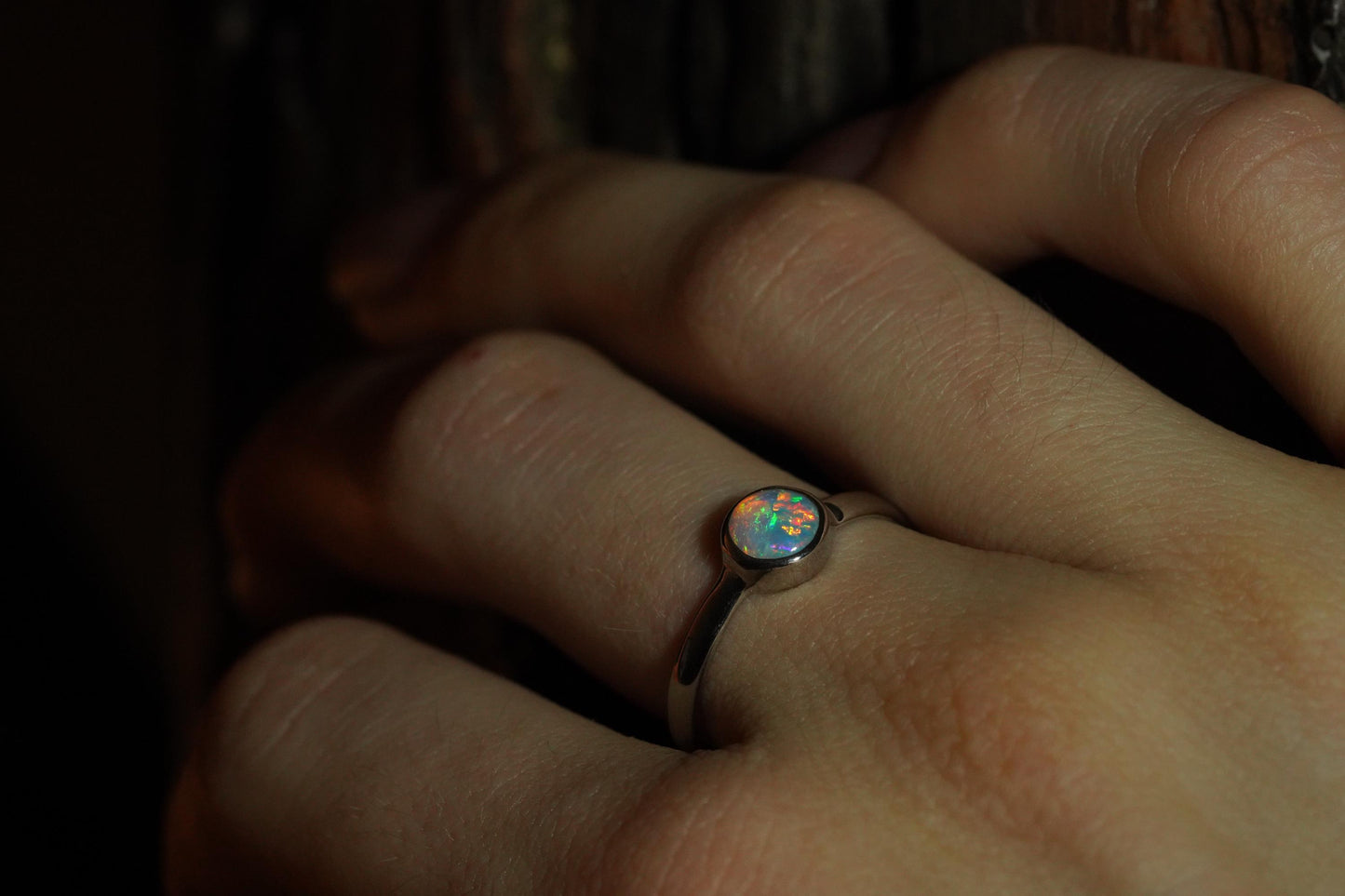 Australian Opal Ring Size 7