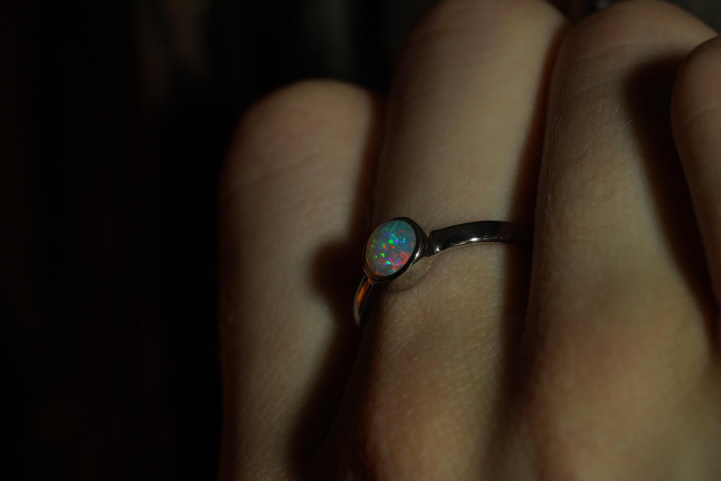 Australian Opal Ring Size 7