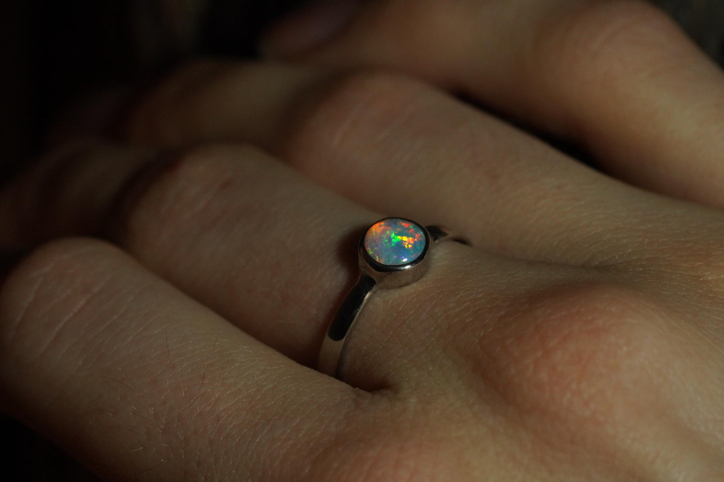 Australian Opal Ring Size 7