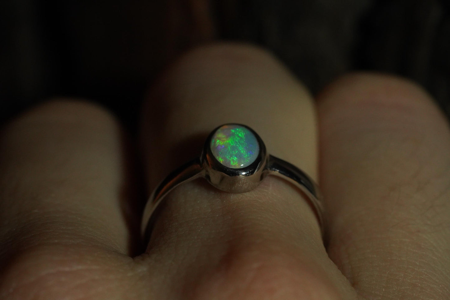 Australian Opal Ring Size 7