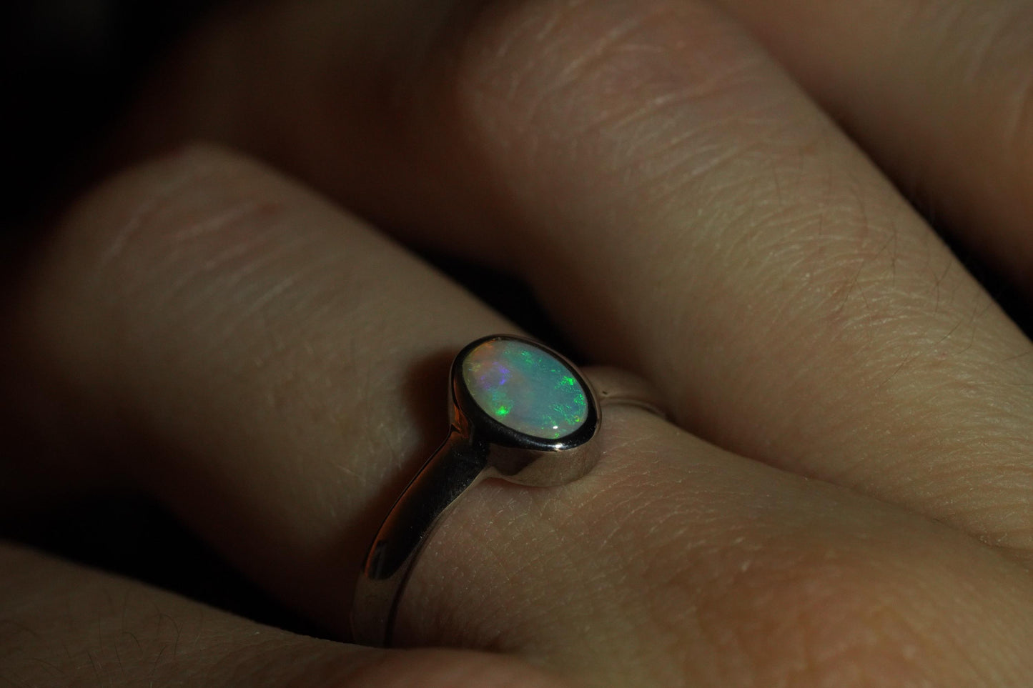 Australian Opal Ring Size 7