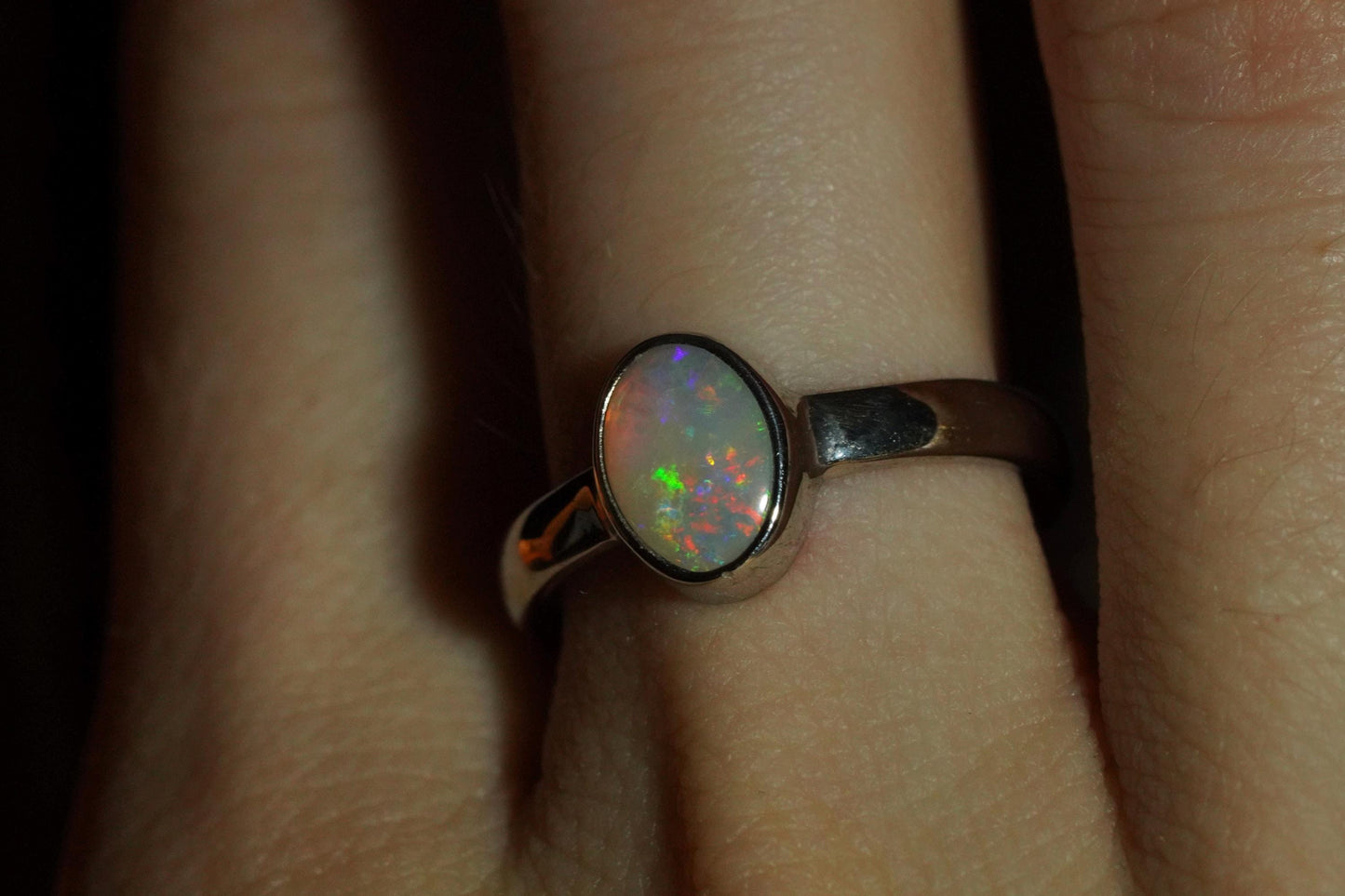 Australian Opal Ring Size 7